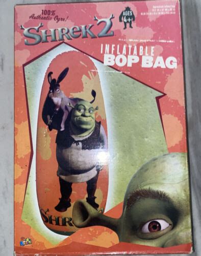 Vintage Shrek 2 Inflatable Bop Bag Dreamworks Kidz Kraze New Ebay