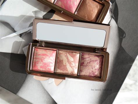 hourglass ambient strobe lighting blush palette the beauty look book