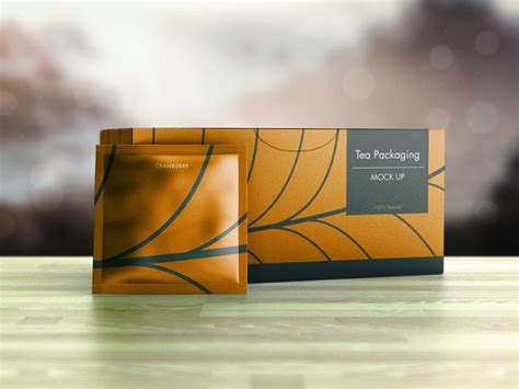 tea packaging mock ups premium   mockups   awesome projects  visconbiz