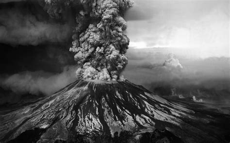 1920x1200 Volcano Landscape Smoke Nature Eruption Wallpaper