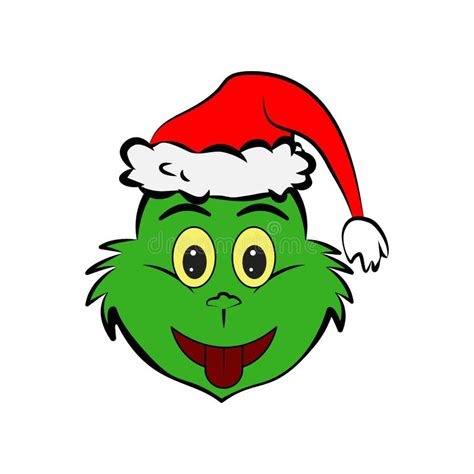 Grinch In Tease Emoji Icon Editorial Image Illustration Of Evil