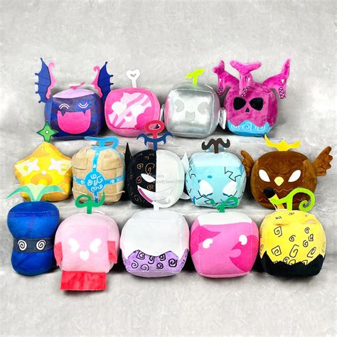 Blox Fruits Game Series Plush Toys Fruit Box Devil Stuffed Animal Doll