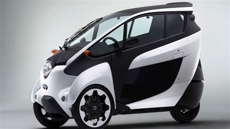 Toyota I Road Electric City Car Heres How It Leans