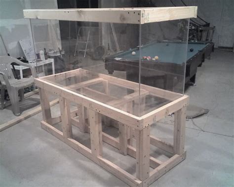 A Rustic Terrarium Stand For My Reptile Glass Fish Tanks Fish Tank