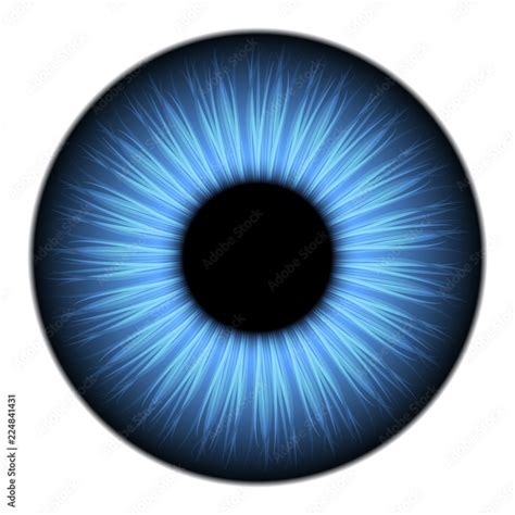 Blue Eye Texture For 3d Modeling Stock 벡터 Adobe Stock