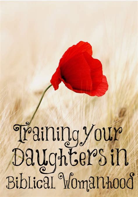 Training Your Daughters In Biblical Womanhood The Transformed Wife