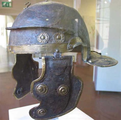 Romans In Britain The Roman Soldiers Helmet Galea Roman Helmet