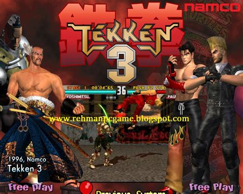 Tekken 3 Pc Game Full Version Download Free Pc Game Full Version