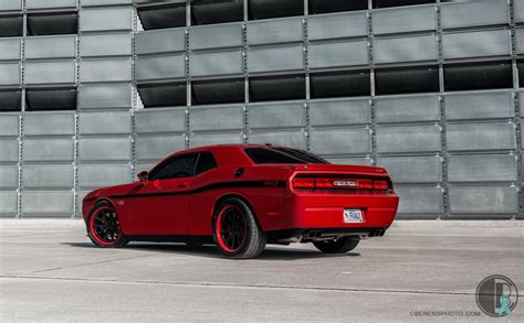 Hard To Ignore Appled Red Dodge Challenger Hemi — Gallery