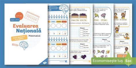 Teste Evaluare Națională Clasa 2ii Matematică Twinkl Ro