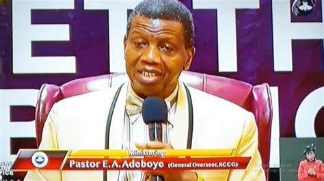 Goldennewsng reports that pastor dare adeboye, first son of the general overseer of the redeemed christian church of god (rccg), pastor enoch this online news platform understands that pastor dare adeboye died in his sleep on wednesday night, may 5 at his home in eket, akwa ibom state. Why there will be baby boom in 2021 - Pastor Adeboye