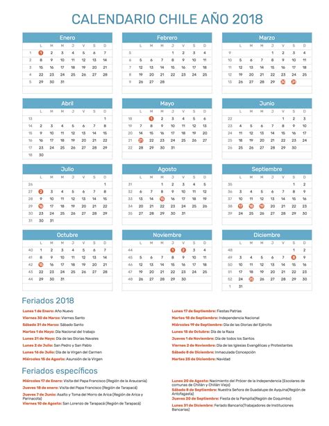 Hoy es el 20 de junio de 2021 (en el borde rojo en el calendario arriba para chile). Amado Calendario 2018 Com Todos Os Feriados LS61 - Ivango