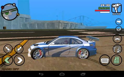 Grand theft auto v ve. GTA SA android car mod (BMW M3 GTR) HD - YouTube