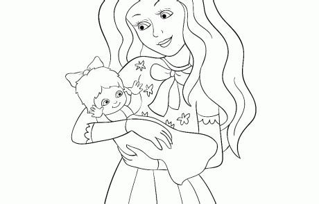 Let us introduce your child into the world of mammals! coloring pages for girls Archives - Coloring Pages Online