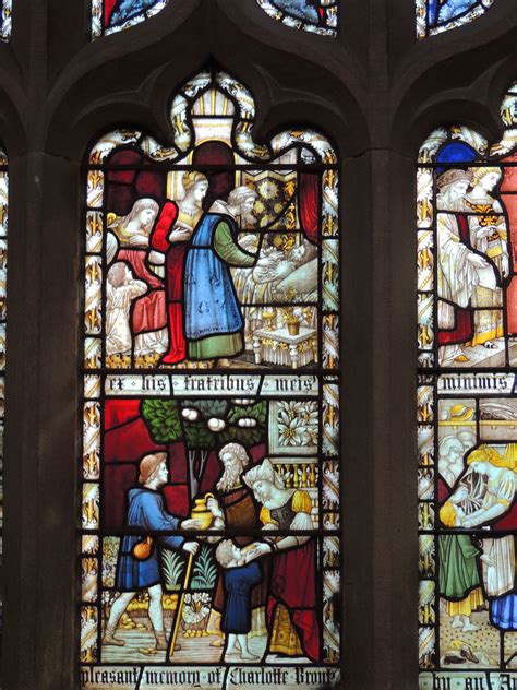 Panel Of Window In Parish Church At Howarth Stained Glass Glass Art Art