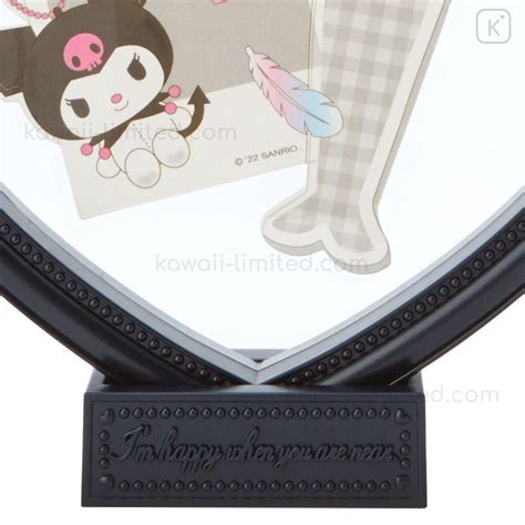 Japan Sanrio Original Display Frame Kuromi Enjoy Idol Kawaii Limited