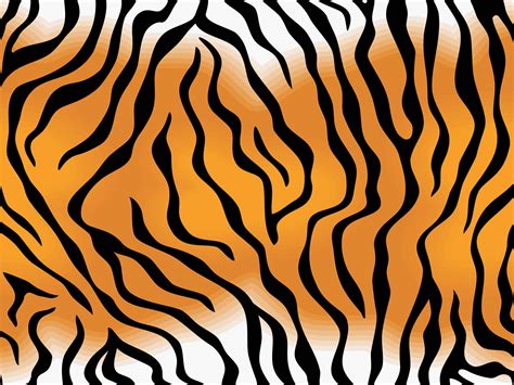 Tiger Skin Pattern Backgrounds Animals Pattern