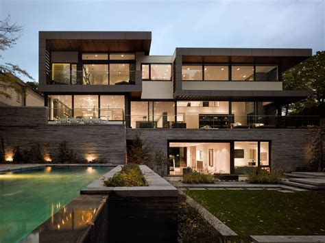 Belzberg Architects Group Toronto Residence Modern Mansion Luxury