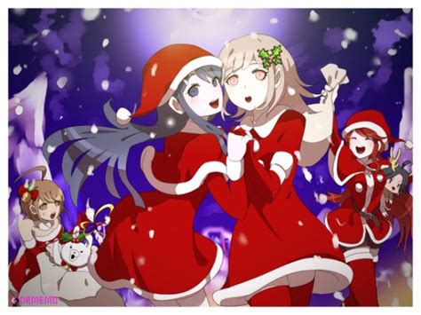 Dangan Christmas Anime Christmas Anime Danganronpa