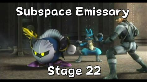 Super Smash Brothers Brawl Subspace Emissary Stage 22 Battleship