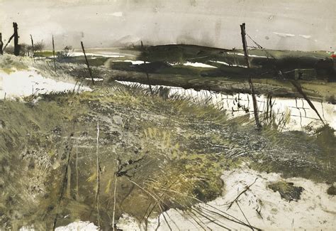 Andrew Wyeth 1917 2009 Thawing Christies