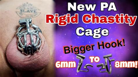 Sizing Up Zeros Chastity Cage New Rigid Chastity Prince Albert Cage Upgrading Gauge To 0