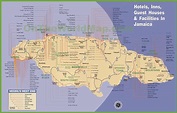 Montego Bay Jamaica Hotel Map