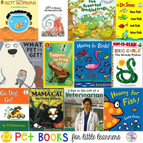 Pet Books For Little Learners Pocket Of Preschool