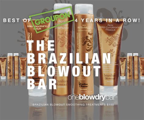 Brazilian Blowout Hair Smoothing Treatment Oneblowdrybar Blow Dry Bar