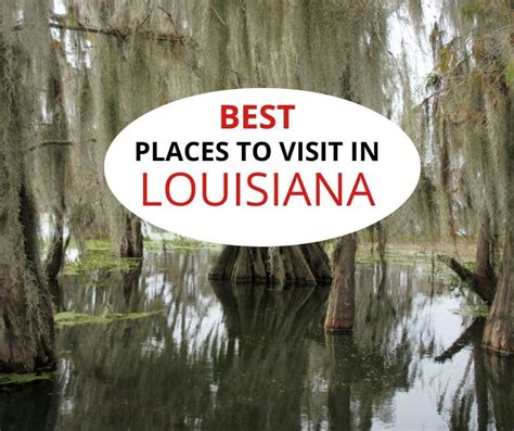 18 Fun Places To Visit In Louisiana Flipboard