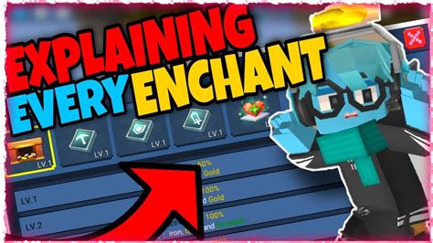 Explaining Uses Of Every Enchant In Bedwars👊👌 Youtube
