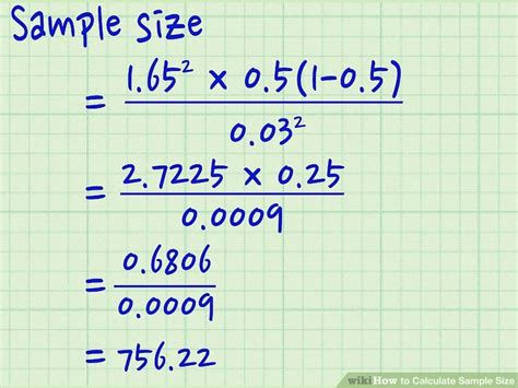 How To Calculate Sample Size 14 Steps With Pictures Wikihow