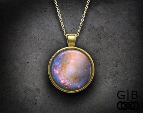 Nebula Necklace Glass Nebula Pendant Jewelry Galaxy Nebula Jewelry