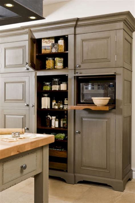 Other lovely image presents modern mid century kitchen. Built In Microwave Cabinet No 62 #HomeAppliancesShowroom ...