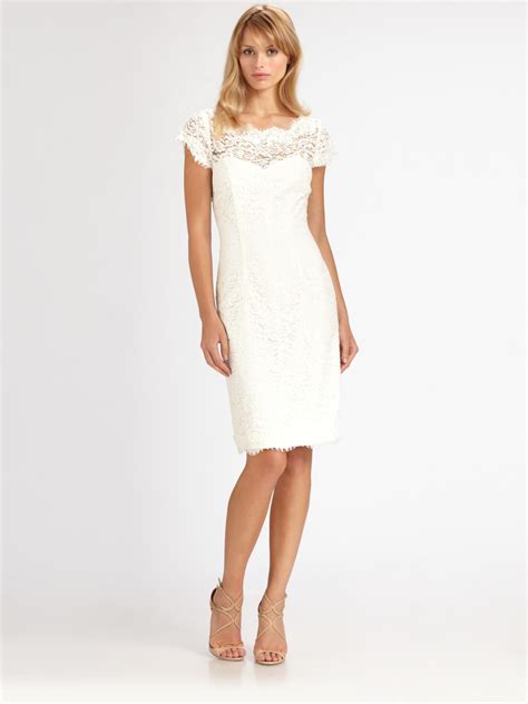 White Lace Dress Picture Collection