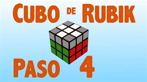 Resolver Cubo De Rubik Paso YouTube