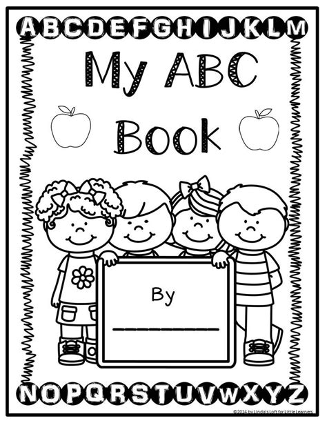 Abc Coloring Book Preschool Printables Alphabet Book Abc Coloring