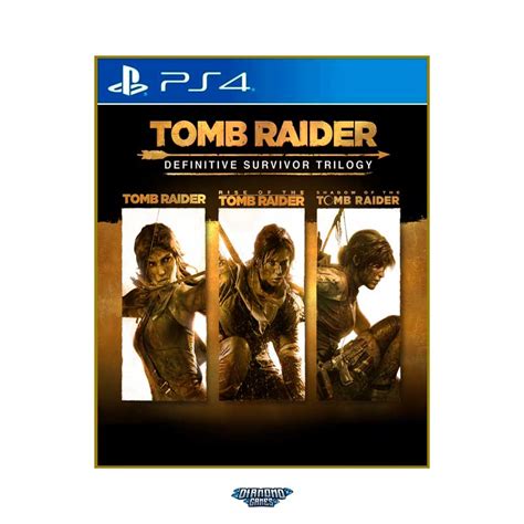 Tomb Raider Definitive Survivor Trilogy Ps4 I MÍdia Digital Diamond