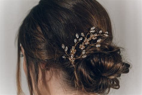 Large Swarovski Crystal Classic Vintage Wedding Hairpins Nova