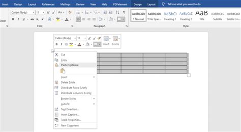 How To Center A Table In A Microsoft Word Document