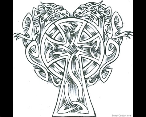 And Celtic Coloring Pages For Adults Celtic Dragons 1280x1024