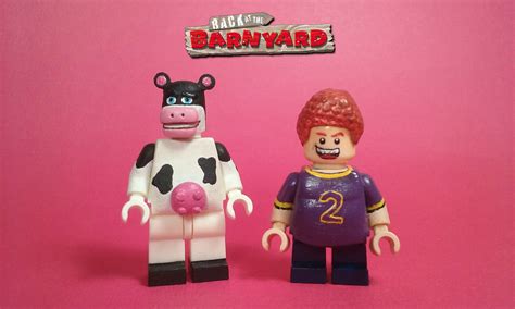 Lego Back At The Barnyard Otis And Snotty Boy Two