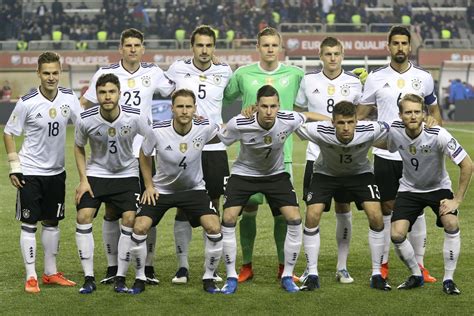 Germany Football Players The Germany National Team Stands For Major