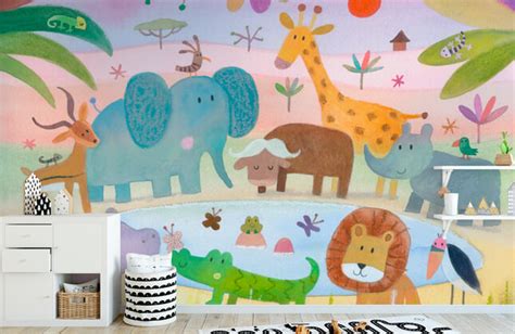 Nursery Wallpaper And Wall Murals Wallsauce Au