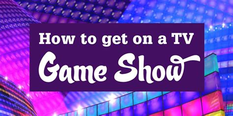 The shows all have casting calls; Top Tips: get on a TV game show | SuperLucky