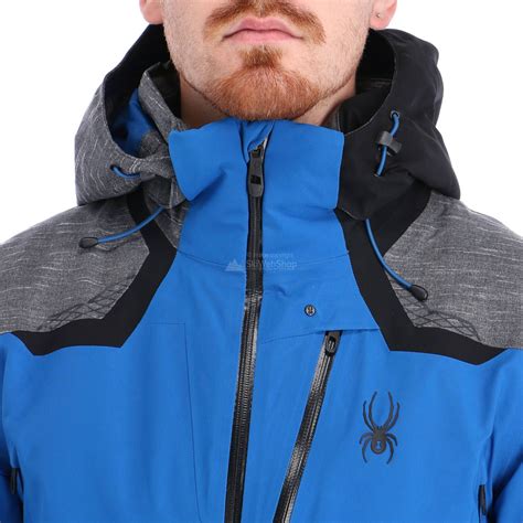 Spyder Leader Gtx Ski Jacket Men Old Glory Blue