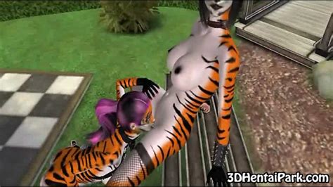 Two Horny 3d Furries Going At It In A Public Park Porn Videos