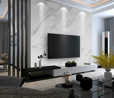 Fototapeta - Biały marmur - 36887 - Uwalls.pl in 2021 | Living room ...