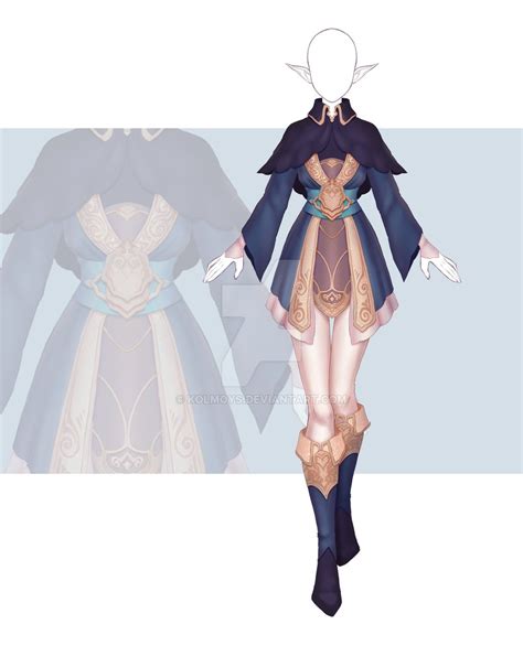 Open Adoptable Outfit Auction 231 By Kolmoys On Deviantart