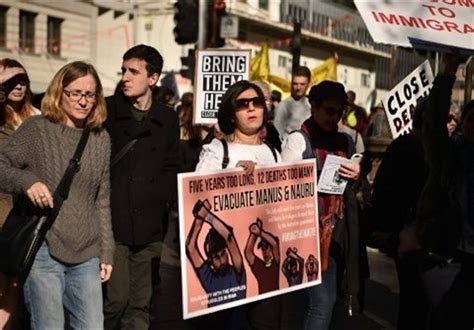Thousands Protest Australias Refugee Detention Policy Other Media News Tasnim News Agency